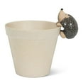 thumbnail image 1 of Abbott Collection AB-27-CRITTER-181 3.5 in. Climbing Hedgehog Pot Hanger, Grey, 1 of 1