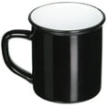 thumbnail image 1 of Abbott Collection AB-27-ENAMEL-MUG-BLK 4 in. Enamel Look Mug, Black, 1 of 2