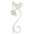 thumbnail image 1 of Abbott Collection AB-27-FORGE-100 7 in. Bird Wall Hook, Antique White - Small, 1 of 1