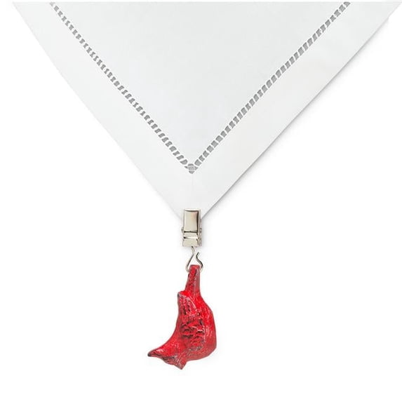 Abbott Collection AB-27-IRONAGE-508 2 in. Cardinal Tablecloth Weight, Antique Red