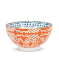thumbnail image 1 of Abbott Collection AB-27-RAMEN-246 6 in. Porcelain Deep Bowl, Orange & Blue, 1 of 1