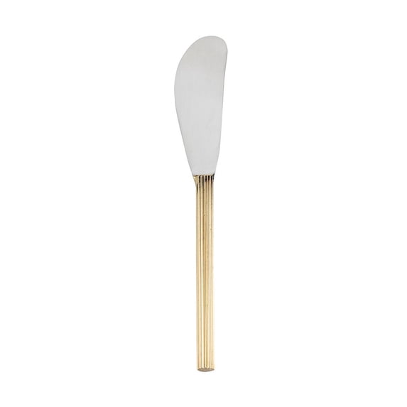 Abbott Collection AB-36-GEAR-PATE 6.5 in. Pate Spreader with Rib Handle