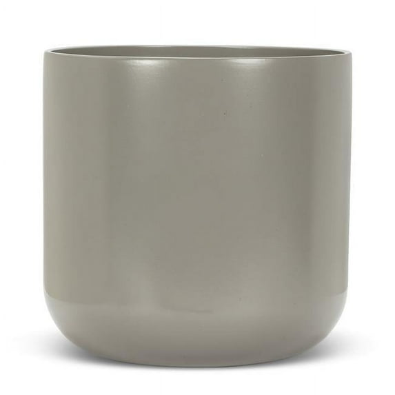 Abbott Collection AB-85-GRAYDON-25 9 in. Stoneware Classic Planter, Dark Grey - Extra Large