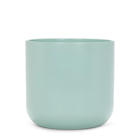 Abbott Collection AB-85-MINTON-19 7 in. Stoneware Classic Planter, Mint Green - Large