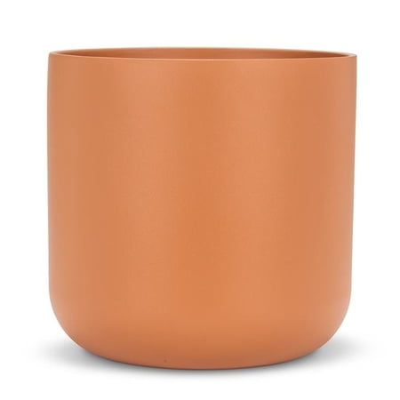 Abbott Collection AB-85-TERRACOTTA-25 9 in. Stoneware Classic Planter, Terracotta - Extra Large