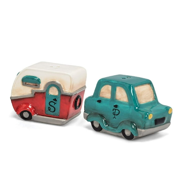 Abbott Collection Car & Camper Salt & Pepper-5.5"L, Long, Multicolor