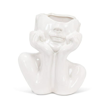 Abbott Collection Head in Hands Planter
