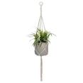 thumbnail image 1 of Abbott Collection Home 20-MACRAME-904 Planter Hanger with Tail, Ivory/Natural, 1 of 1