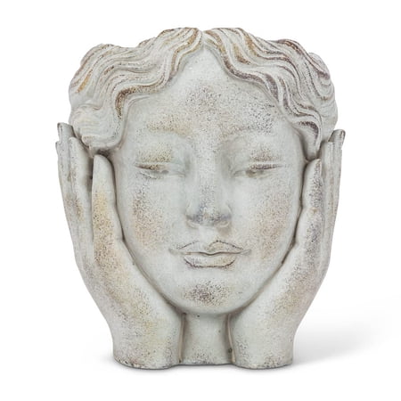Abbott Collection Home Medium Head in Hands Planter