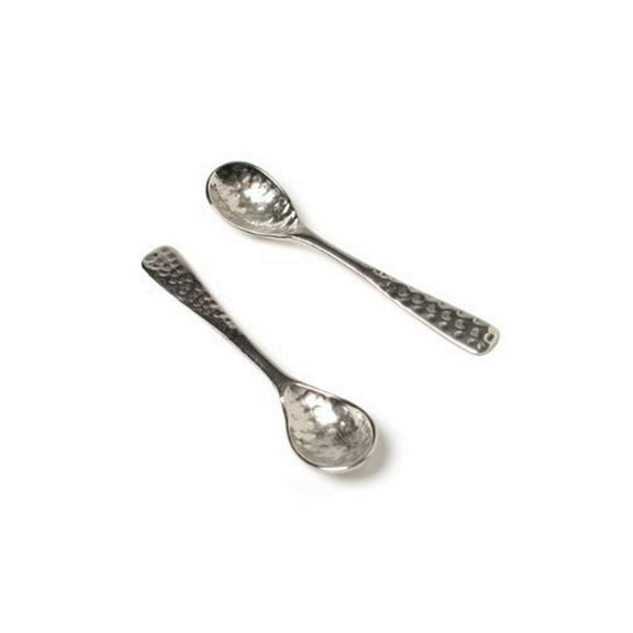 Abbott Collection Nickle Plated Hammered Spoon (Mini)