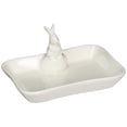 thumbnail image 1 of Abbott Collection Rabbit Soap Dish, White, 1 of 2