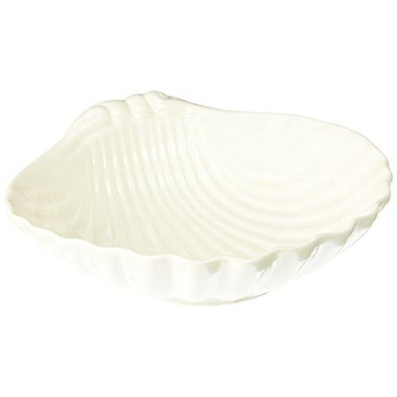 Abbott Collection Shell Soap Dish, White