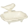 thumbnail image 1 of Abbott Collection White Bird Soap Dish, 1 of 1