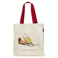 thumbnail image 1 of Abbott Collections AB-1356-SKIDOO-TOTE 15 x 16 in. Vintage Skidoo Tote Bag, Natural & Red, 1 of 1