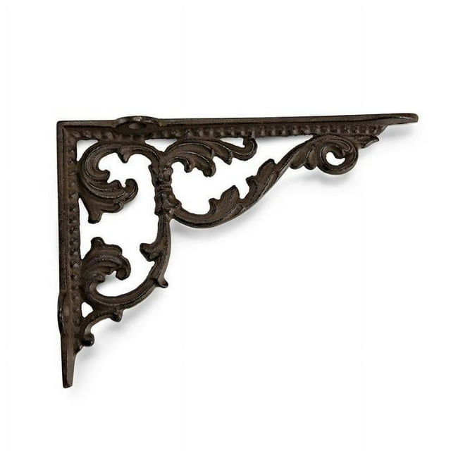 Abbott Collections AB-27-4417 8 in. Scroll Bracket, Brown - Small