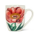 thumbnail image 1 of Abbott Collections AB-27-ADELE-02-MUG 4.25 in. Flowering Bloom Mug, Ivory & Pink, 1 of 1