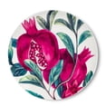 thumbnail image 1 of Abbott Collections AB-27-ADELE-03-CKPL 8 in. Pomegranates Plate, Ivory & Green - Set of 4, 1 of 1