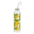 thumbnail image 1 of Abbott Collections AB-27-AMALFI-BTL 9 in. Lemon Print with Strap & Cap Travel Bottle, Clear & Yellow, 1 of 1