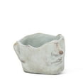 thumbnail image 1 of Abbott Collection 27-Charade-SM Small Tilted Face Planter, Grey, 1 of 1