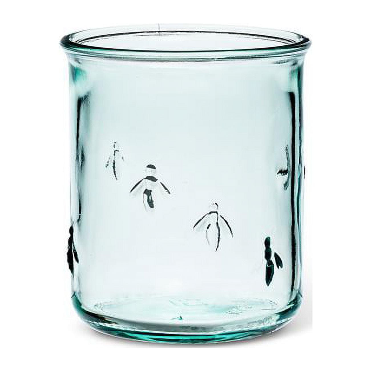 Aqua Recycled Glass Tumbler (16 oz) - KESTREL