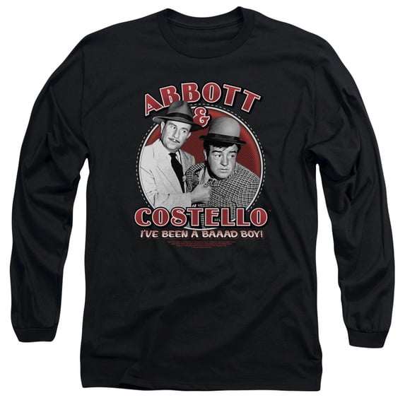 Abbott & Costello - Bad Boy - Long Sleeve Shirt - Small