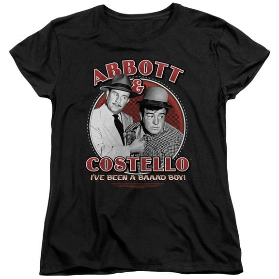 Abbott & Costello - Bad Boy - Women's Short Sleeve Shirt - XX-Large