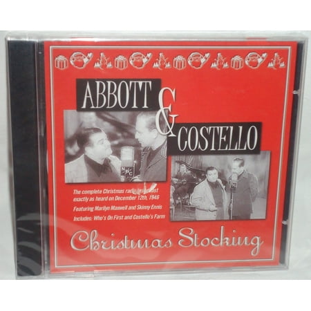 Abbott & Costello Christmas Stocking