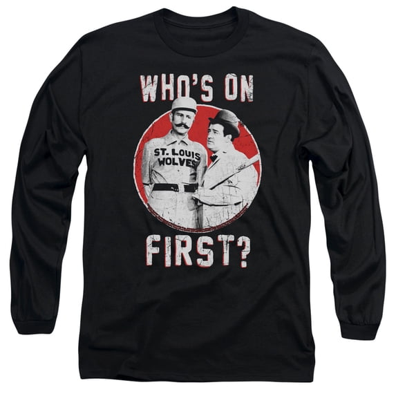 Abbott & Costello First Mens Long Sleeve Shirt