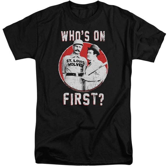 Abbott & Costello - First - Tall Fit Short Sleeve Shirt - XXX-Large