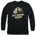 thumbnail image 1 of Abbott & Costello - Horsing Around - Long Sleeve Shirt - Small, 1 of 2