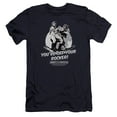 thumbnail image 1 of Abbott & Costello Off Your Rocker Premium Canvas Adult Slim Fit 30/1 T-Shirt-Navy, 1 of 1