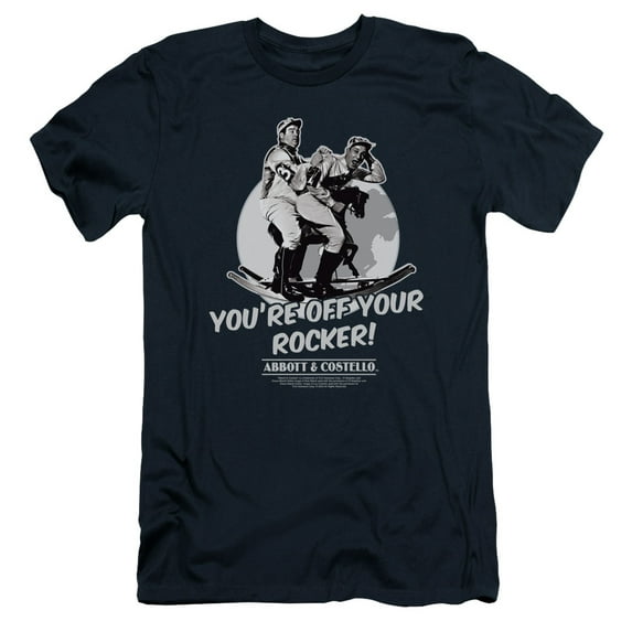 Abbott & Costello - Off Your Rocker - Slim Fit Short Sleeve Shirt - Small