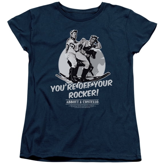 Abbott & Costello - Off Your Rocker - Women's Short Sleeve Shirt - Medium