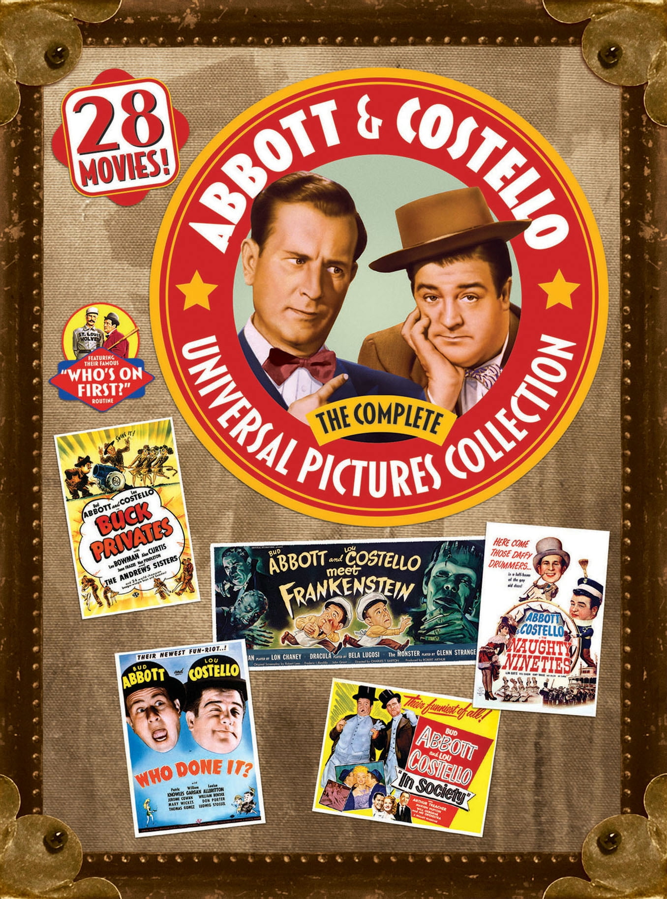 UNIVERSAL STUDIOS Abbott & Costello: The Complete Universal Pictures Collection (DVD Set) [DVD]