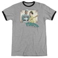 thumbnail image 1 of Abbott & Costello - Whos On First - Heather Ringer Short Sleeve Shirt - Medium, 1 of 2