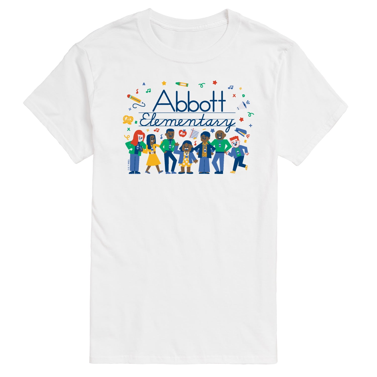 Abbott Elementary - Characters - Men's Short Sleeve Graphic T-Shirt ...