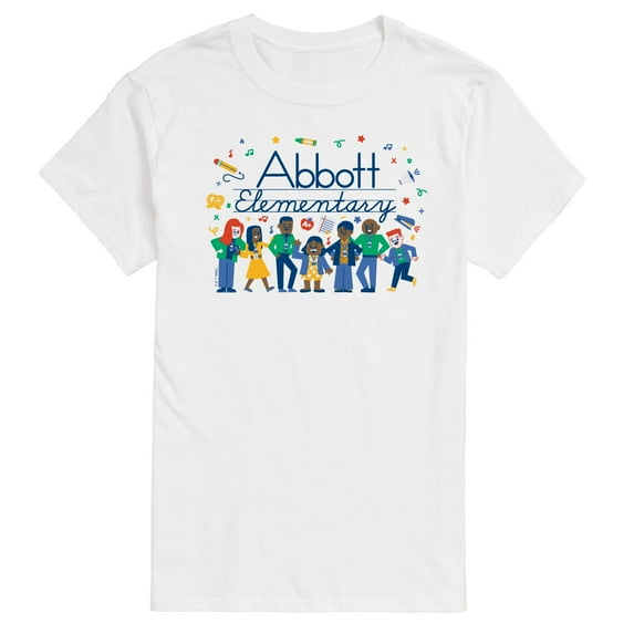 Abbott Elementary - Characters - Men's Short Sleeve Graphic T-Shirt