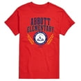 thumbnail image 1 of Abbott Elementary - Collegiate - Men's Short Sleeve Graphic T-Shirt, 1 of 4