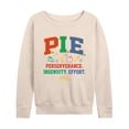 thumbnail image 1 of Abbott Elementary - Pie - Women's French Terry Long Sleeve Shirt, 1 of 4