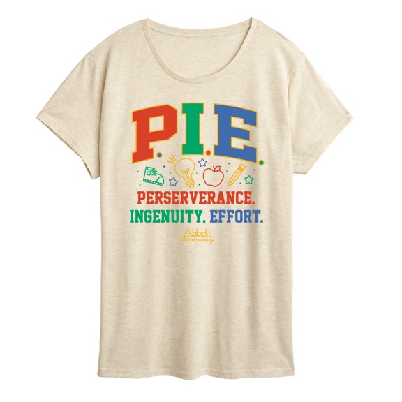 Abbott Elementary - Pie - Women's Short Sleeve Graphic T-Shirt