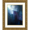 thumbnail image 1 of Abbott, Kimberly 19x24 Gold Ornate Wood Framed with Double Matting Museum Art Print Titled - Urban Nocturne, 1 of 4