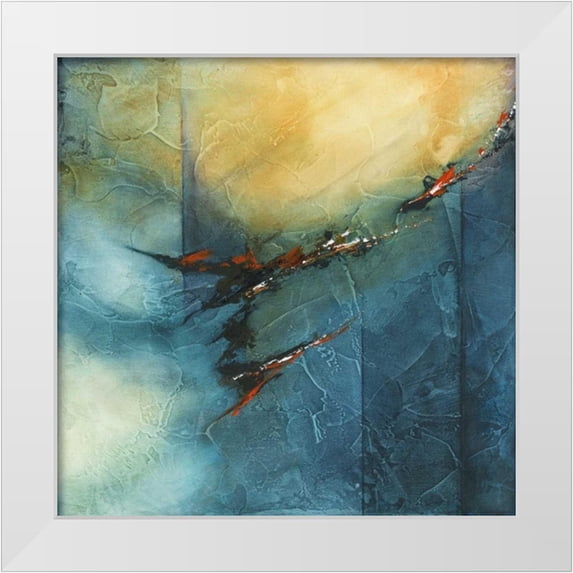 Abbott, Kimberly 20x20 White Modern Wood Framed Museum Art Print Titled - Artemis Moon