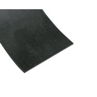 Abbott Rubber Gasket Material - Weather-Resistant, Black - 1 Piece, 1/16 In. x 12 In. x 33 Ft.