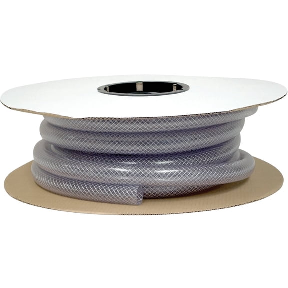 Abbott Rubber Bulk Spool T12 Clear Braided PVC Tubing - Pack of 6