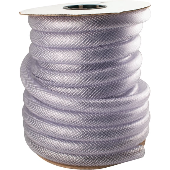 Abbott Rubber Bulk Spool T12 Clear Braided PVC Tubing - Pack of 8