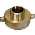 thumbnail image 1 of ABBOTT RUBBER JBHA-075 Hydrant Adapter 2-1/2 in NST x 3/4 in GHT Brass, 1 of 2