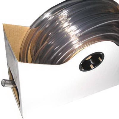 Abbott Rubber T10004001 PVC Tubing, Clear, 1/8 x 3/16 In. x 100 Ft. - Quantity 1