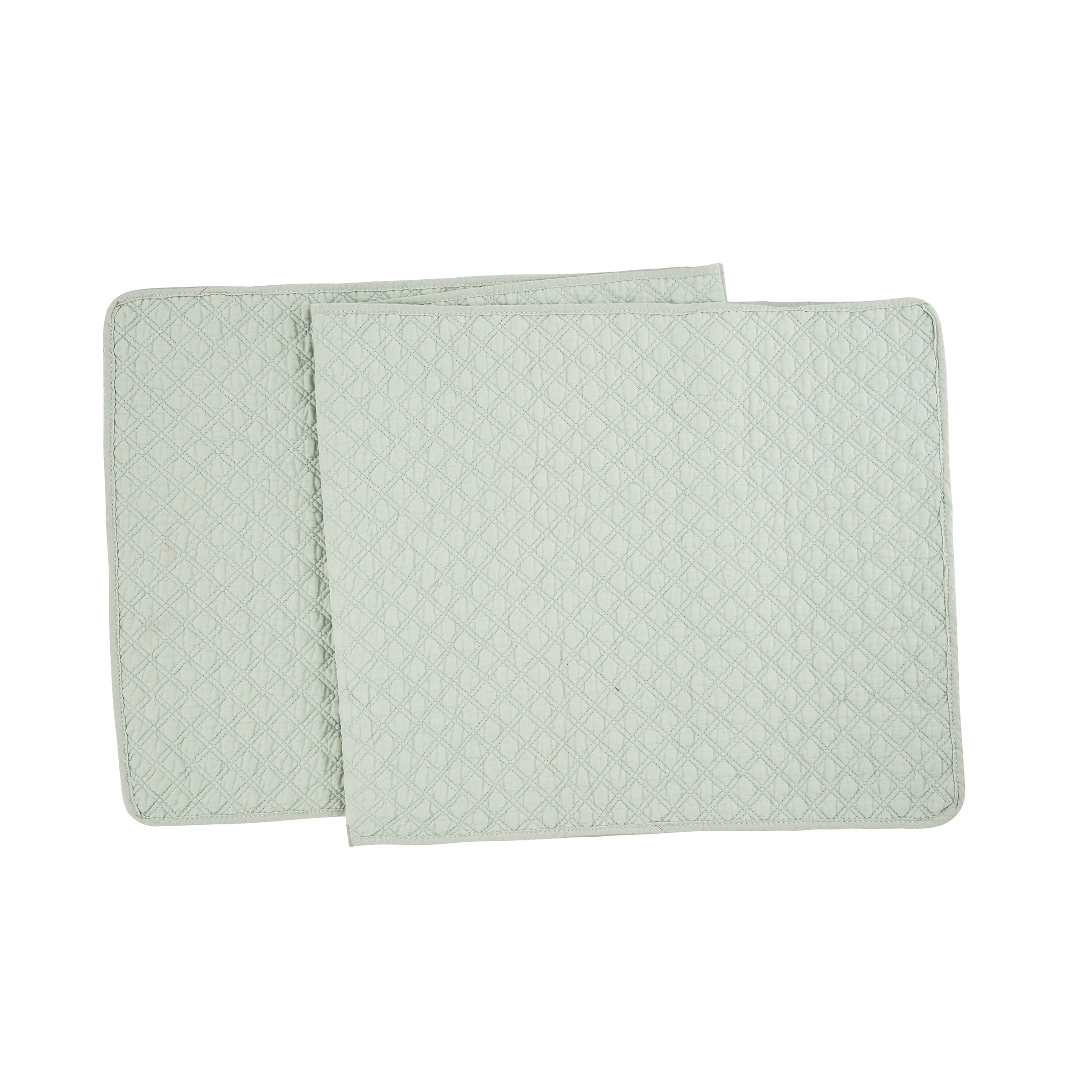 C&F Home Abbott Sea Glass Table Runner Solid Cotton Tablelinen For