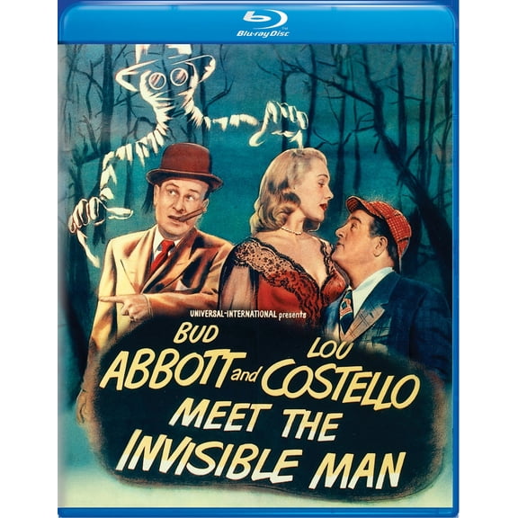 Abbott and Costello Meet the Invisible Man [Blu-ray]