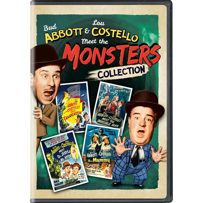 Abbott and Costello Meet the Monsters Collection (DVD) - Walmart.com